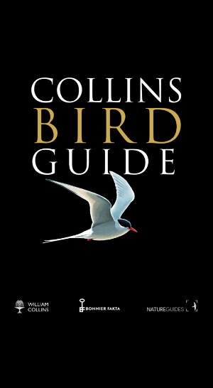 Snímek obrazovky Collins Bird Guide